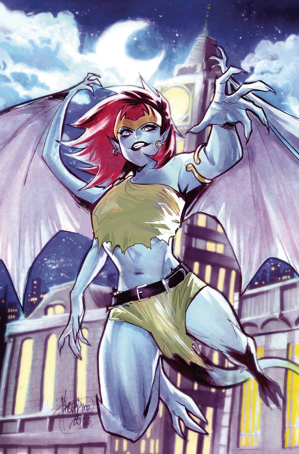 Dynamite Comic Books > Incentives GARGOYLES HALLOWEEN SP #1 CVR D 1:10 INCV VAR ANDOLFO VIRGIN 72513033479401041 AUG230266