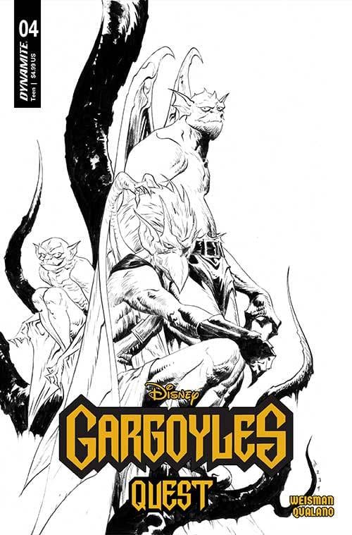 DYNAMITE Comic Books > Incentives GARGOYLES QUEST #4 CVR F 1:10 INCV LEE LINE ART 72513033923204061 FEB240254