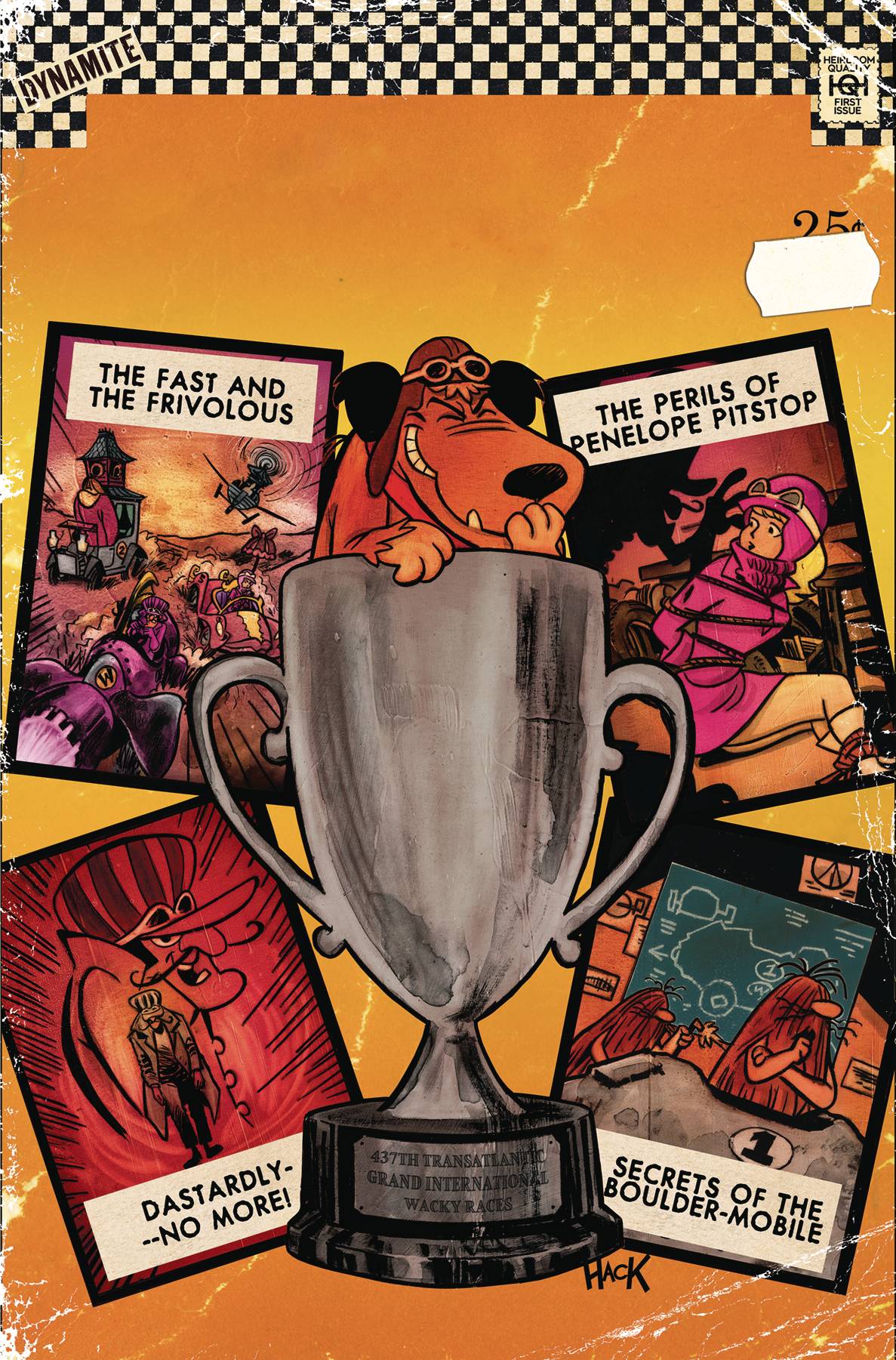 Dynamite Comic Books > Incentives GIANT-SIZED WACKY RACES #1 CVR H 1:15 INCV HACK VIRGIN 72513035476101081 FEB250159