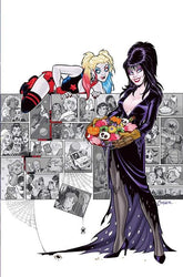 Dynamite Comic Books > Incentives HARLEY QUINN X ELVIRA #6 CVR L INC 1:20 AMANDA CONNER COOKIES VIRGIN VAR 72513035710606121 0126DE0644