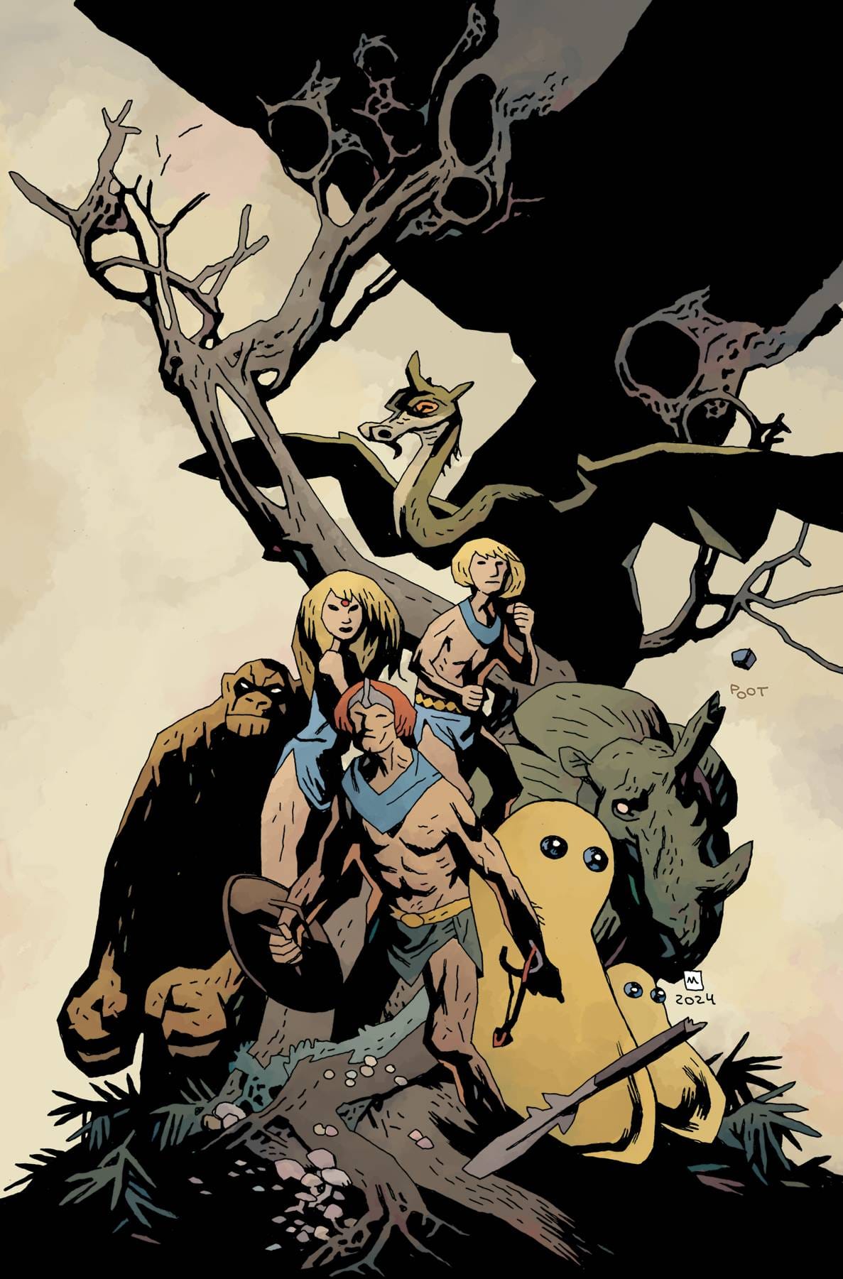 Dynamite Comic Books > Incentives HERCULOIDS #1 CVR V 1:40 INCV MIGNOLA VIRGIN 72513035274301221 DEC240158