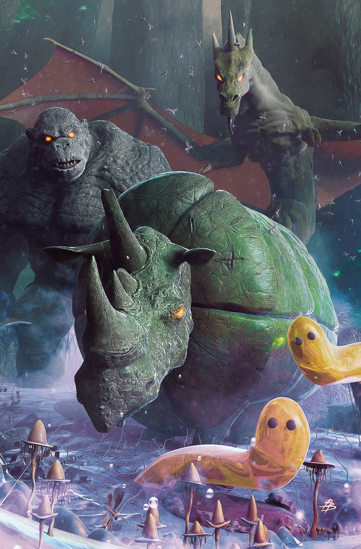 Dynamite Comic Books > Incentives HERCULOIDS #4 CVR J 1:15 INCV BARENDS VIRGIN 72513035274304101 MAR250104