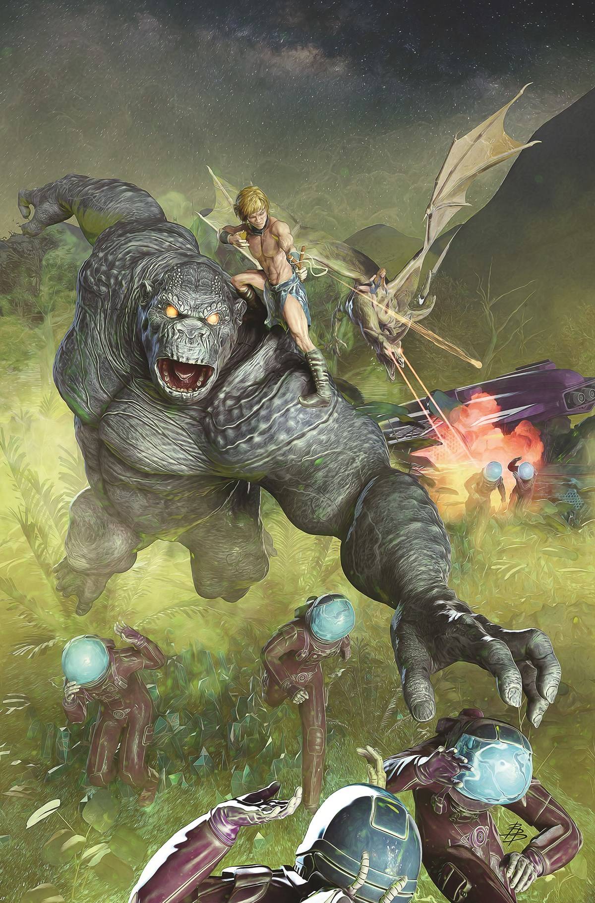 Dynamite Comic Books > Incentives HERCULOIDS #5 CVR H 1:15 INCV BARENDS VIRGIN 72513035274305081 APR250123