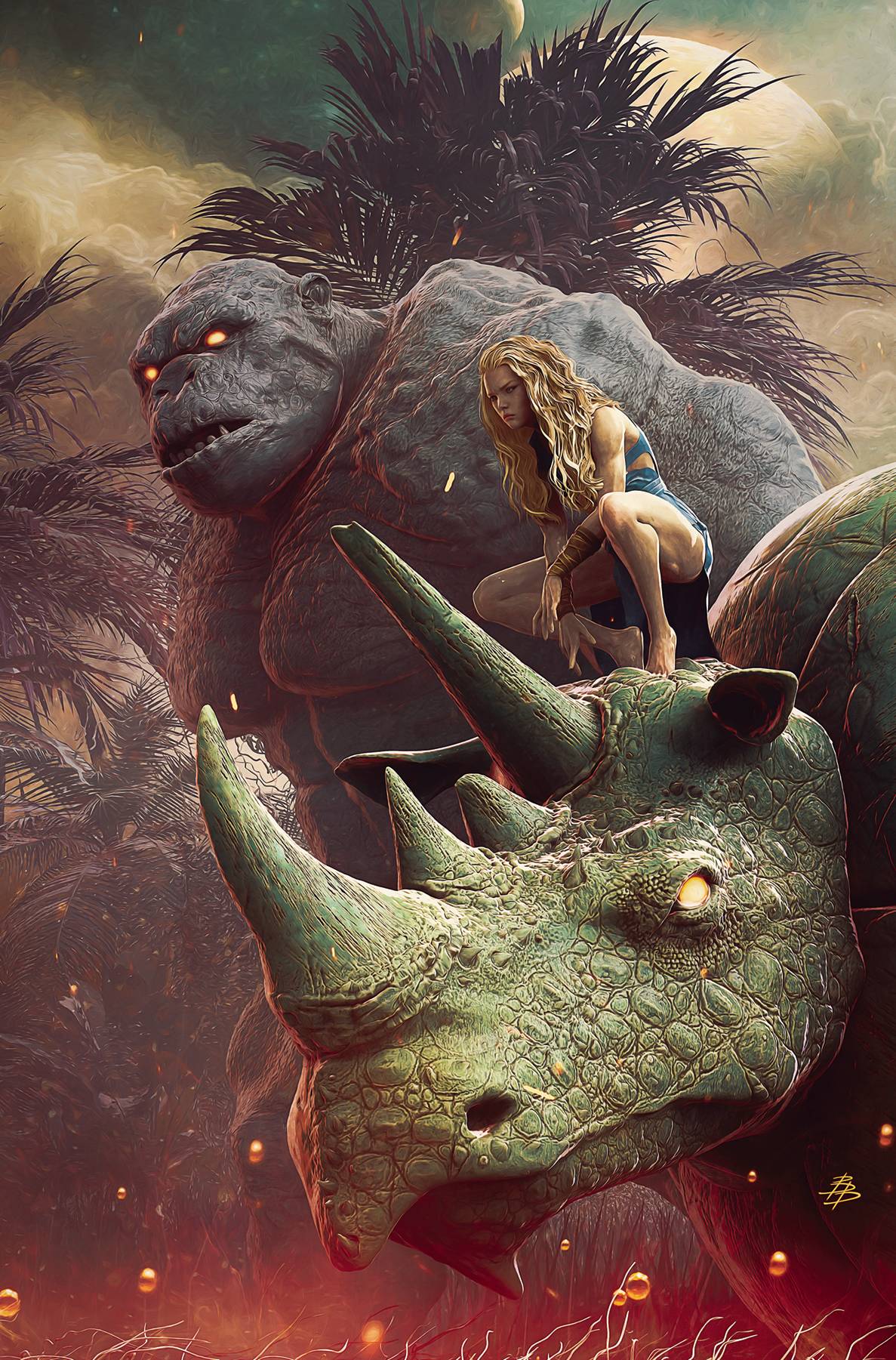 Dynamite Comic Books > Incentives HERCULOIDS #6 CVR H 1:15 INCV BARENDS VIRGIN 72513035274306081 MAY250111