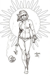 DYNAMITE Comic Books > Incentives JENNIFER BLOOD BATTLE DIARY #5 CVR F 1:15 INCV LINSNER LI 72513033810505061 FEB240305