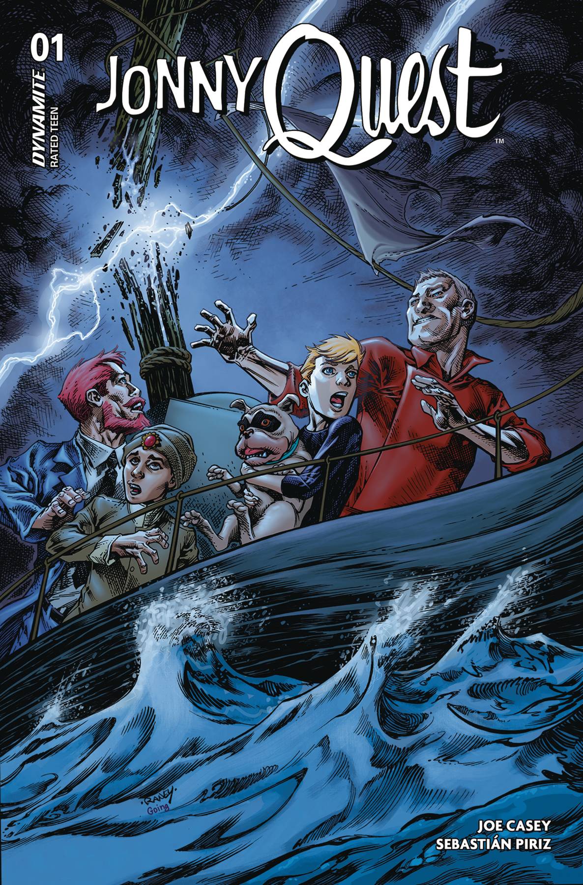 JONNY QUEST #1 CVR Q 1:15 INCV RANEY FOIL 