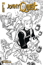 Dynamite Comic Books > Incentives JONNY QUEST #2 CVR J 1:15 INCV HARDIN LINE ART 72513034659902101 JUL240168