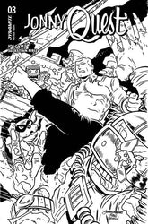 Dynamite Comic Books > Incentives JONNY QUEST #3 CVR G 1:10 INCV RANEY LINE ART 72513034659903071 AUG240188