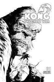 KONG GREAT WAR #1 CVR E 1:10 INCV  LEE B&W