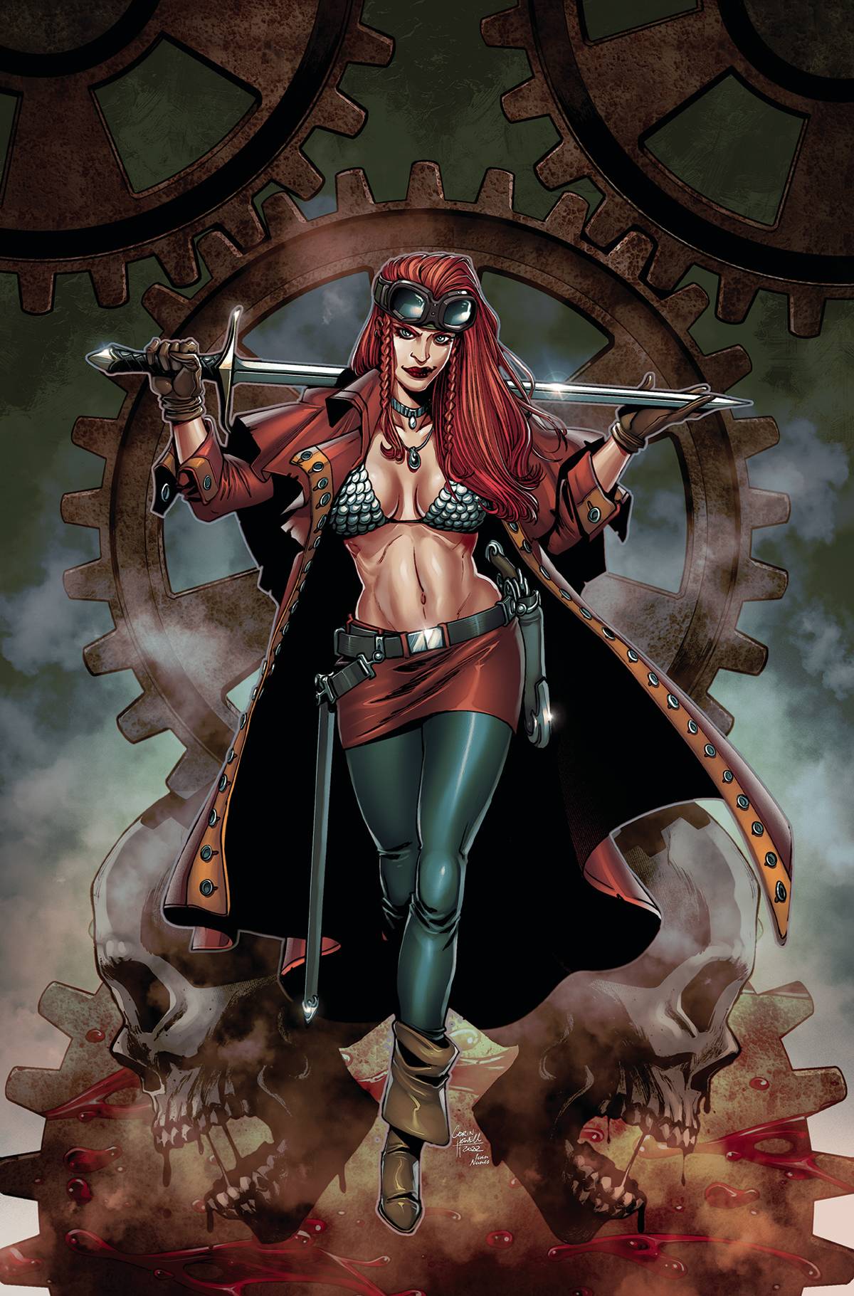 Dynamite Comic Books > Incentives LEGENDERRY RED SONJA ONE SHOT CVR H 1:15 INCV HOWELL VIRG 72513033809901081 OCT230284