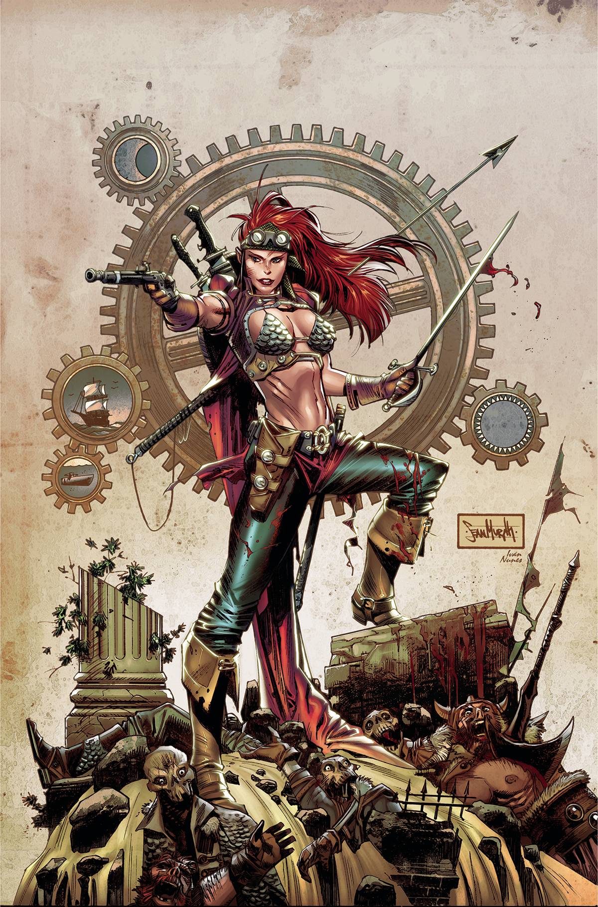 Dynamite Comic Books > Incentives LEGENDERRY RED SONJA ONE SHOT CVR I 1:20 INCV MURPHY VIRG 72513033809901091 OCT230285