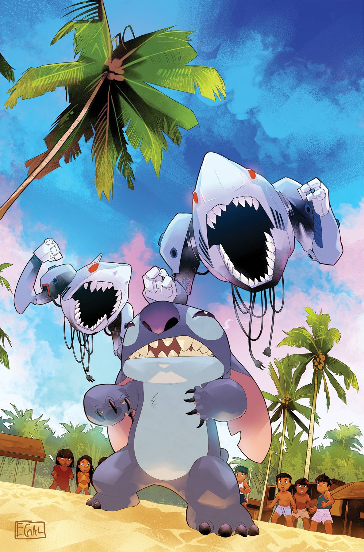 DYNAMITE Comic Books > Incentives LILO & STITCH #4 CVR F 1:10 INCV GALMON VIRGIN 72513033922504061 FEB240246