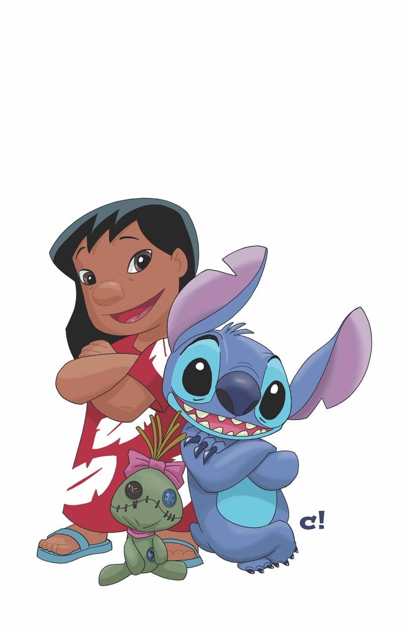 DYNAMITE Comic Books > Incentives LILO & STITCH #8 CVR E 1:7 INCV ROUSSEAU COLOR BLEED VIRG 72513033922508051 SEP240242