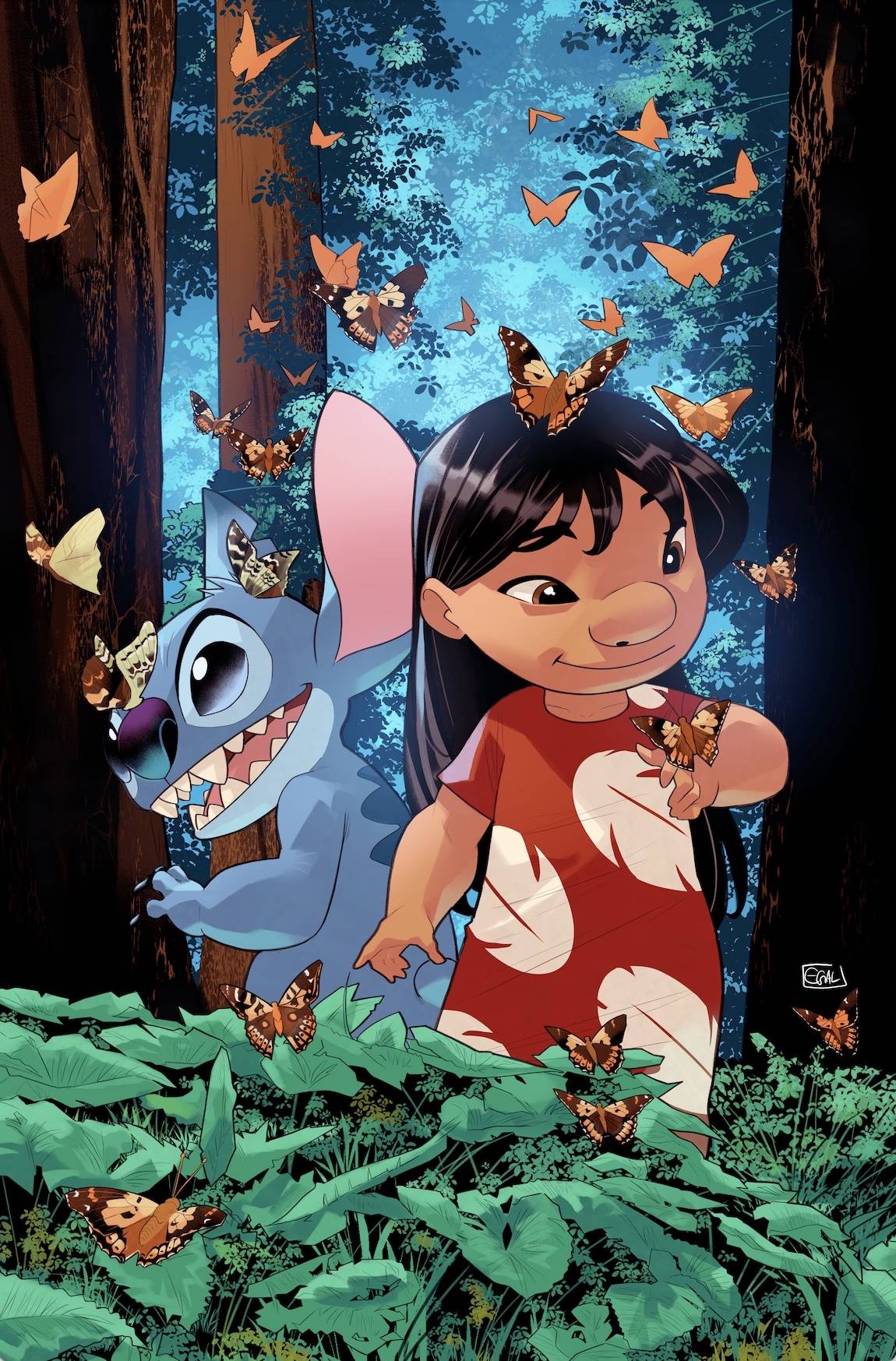 DYNAMITE Comic Books > Incentives LILO & STITCH #8 CVR G 1:15 INCV FORSTNER VIRGIN 72513033922508071 SEP240244