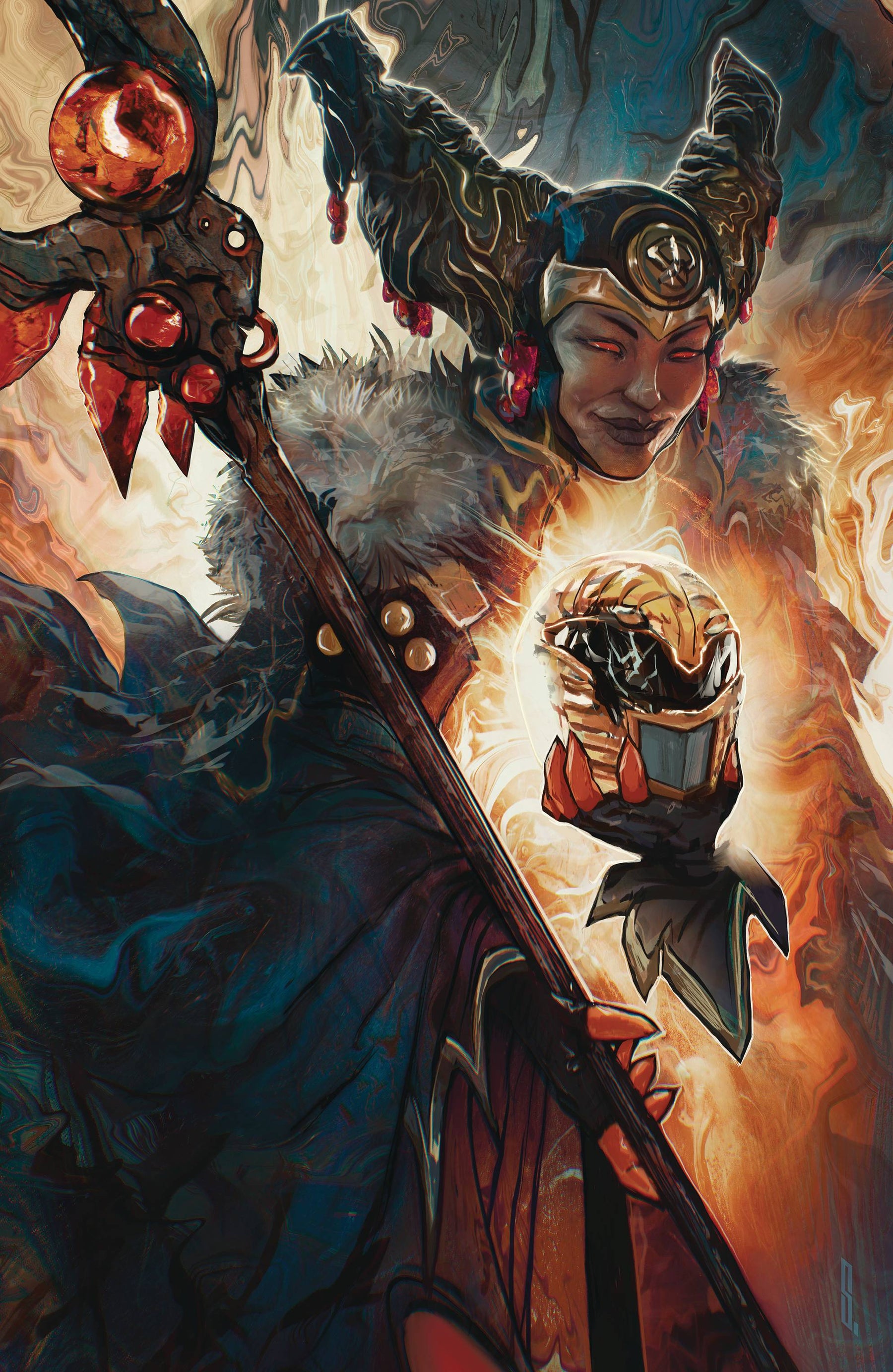 MIGHTY MORPHIN POWER RANGERS #122 CVR G 1:50 INCV