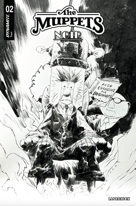 MUPPETS NOIR #2 CVR D INC 1:10 JAE LEE LINE ART VAR