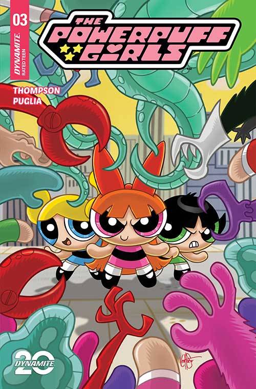 POWERPUFF GIRLS #3 CVR G 1:10 INCV HEASER ORIGINAL