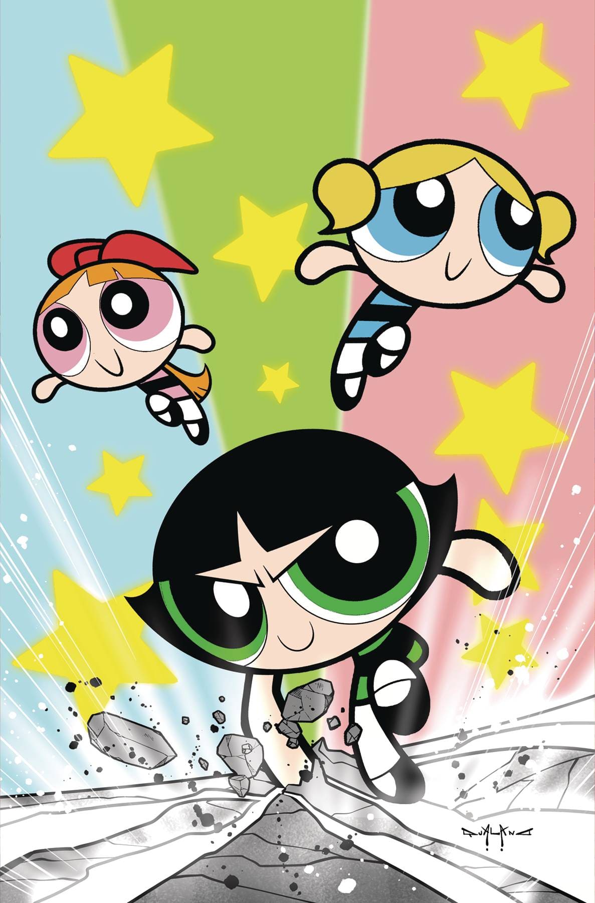 Dynamite Comic Books > Incentives POWERPUFF GIRLS #4 CVR G 1:15 INCV QUALANO VIRGIN 1 72513034661204071 AUG240212