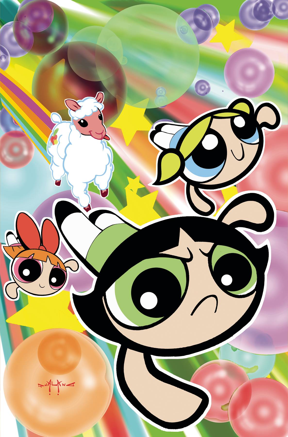 Dynamite Comic Books > Incentives POWERPUFF GIRLS #6 CVR G 1:15 INCV QUALANO VIRGIN 72513034661206071 OCT240265