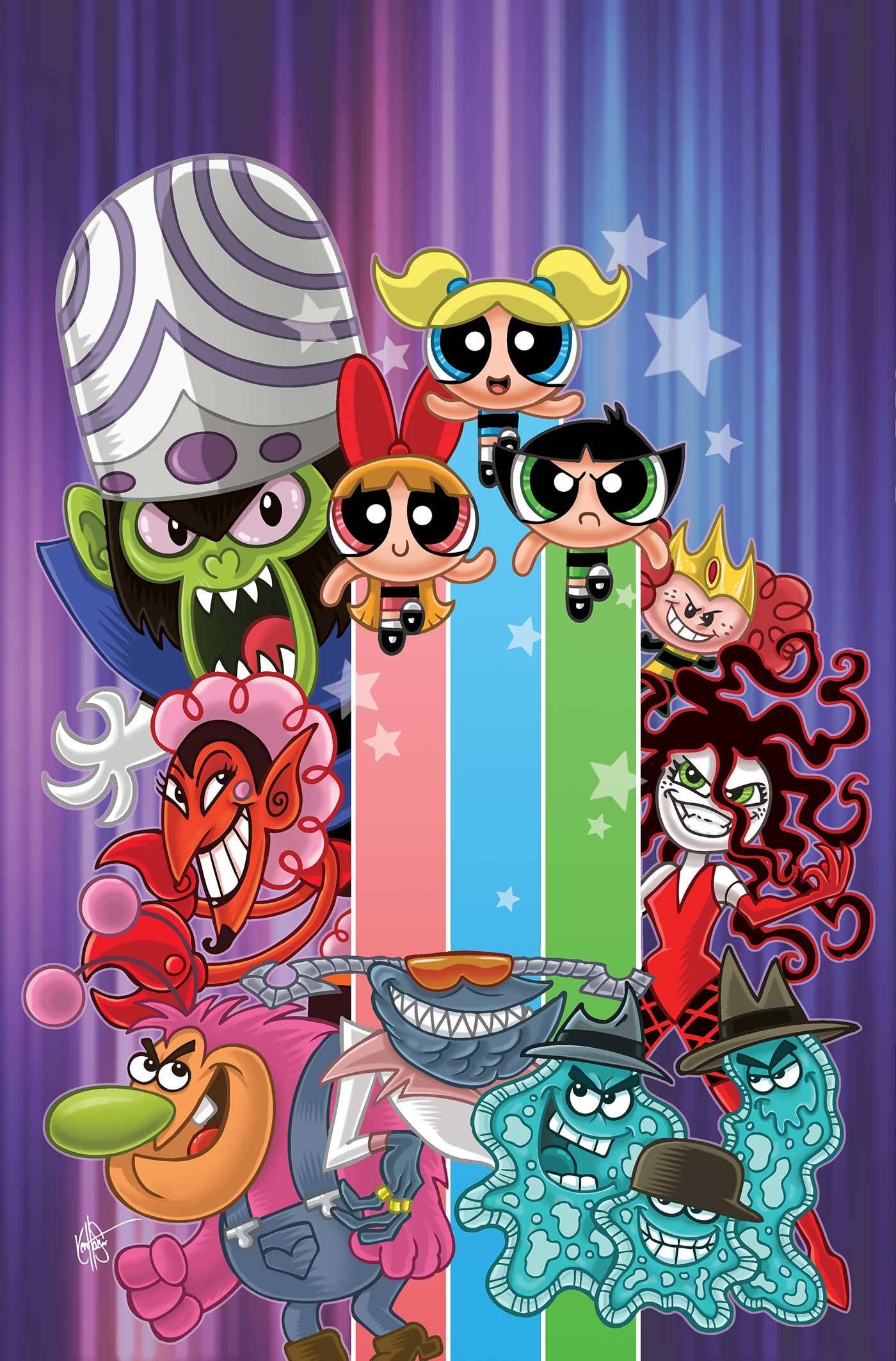 POWERPUFF GIRLS #7 CVR F 1:10 INCV HAESER VIRGIN