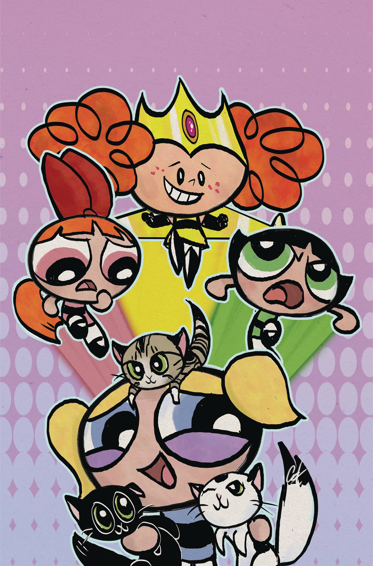 Dynamite Comic Books > Incentives POWERPUFF GIRLS #8 CVR H 1:15 INCV STAGGS VIRGIN 72513034661208081 DEC240280