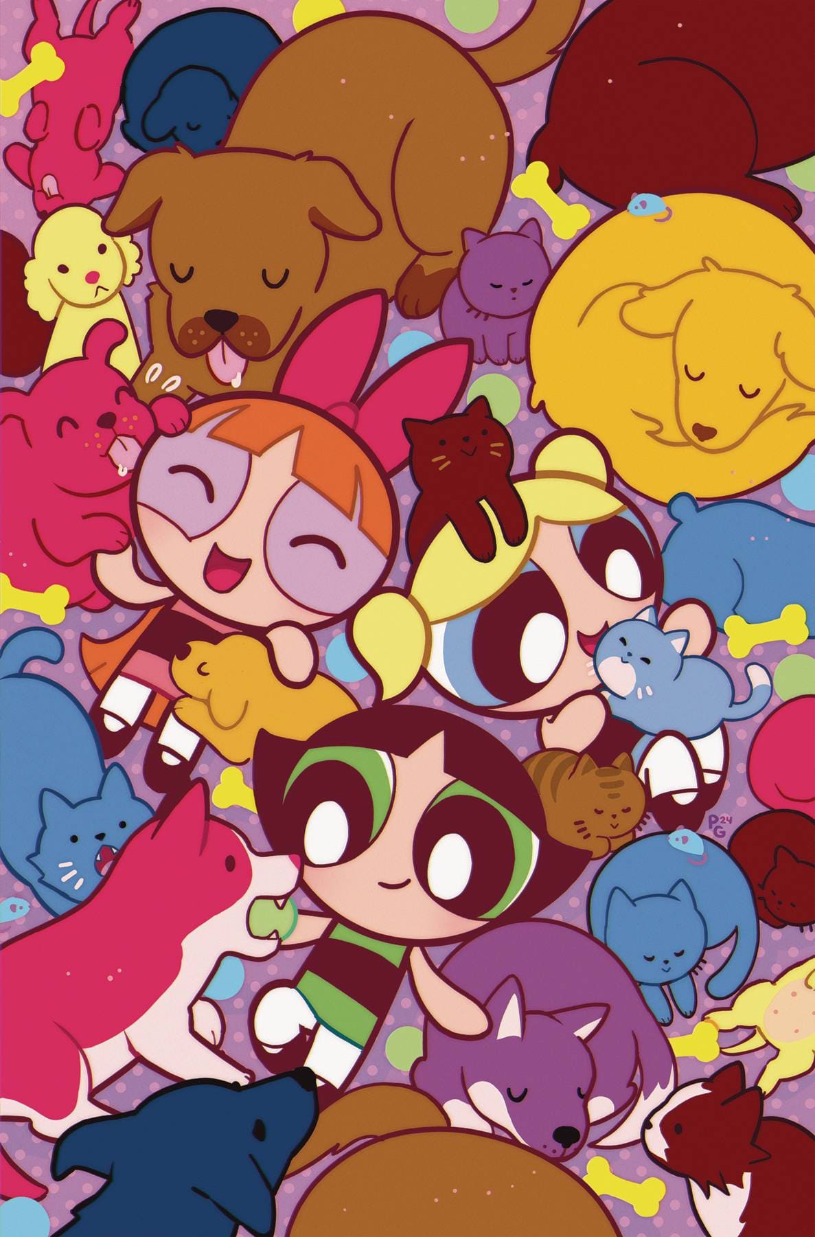 Dynamite Comic Books > Incentives POWERPUFF GIRLS #8 CVR J 1:25 INCV GANUCHEAU VIRGIN 72513034661208101 DEC240282