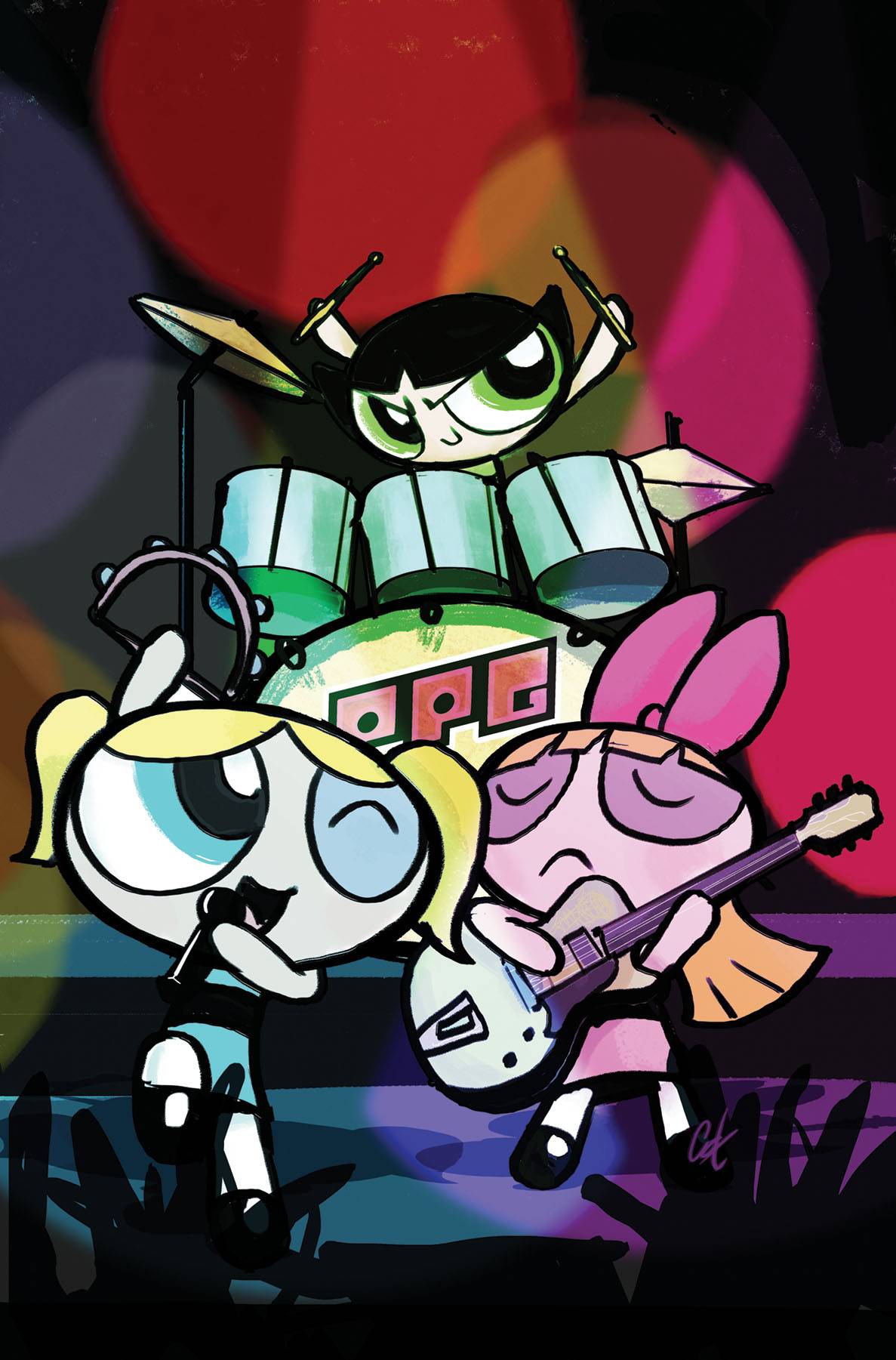 Dynamite Comic Books > Incentives POWERPUFF GIRLS #9 CVR F 1:10 INCV STAGGS VIRGIN 72513034661209061 JAN250284