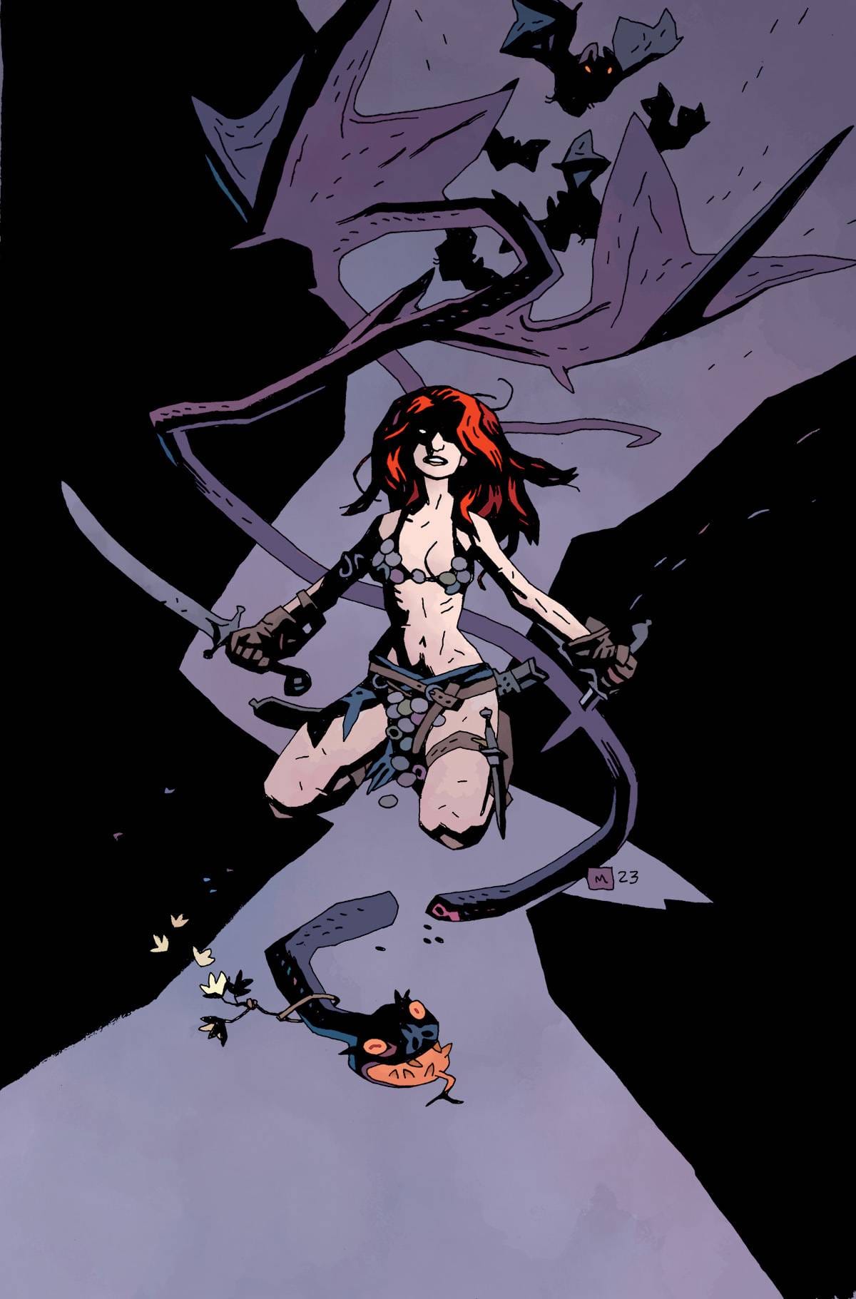 Dynamite Comic Books > Incentives RED SONJA 2023 #1 CVR ZH 1:100 COPY MIGNOLA VIRGIN FOIL 72513033135901341 MAY230443