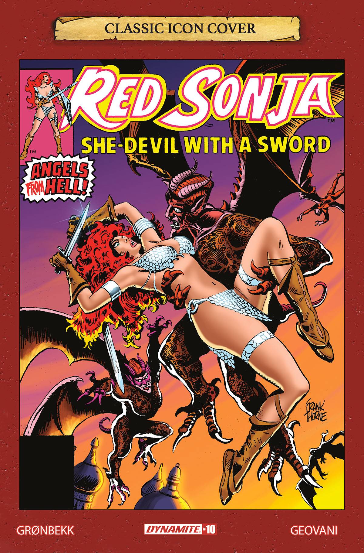 RED SONJA 2023 #10 CVR G 1:10 INCV THORNE ICON