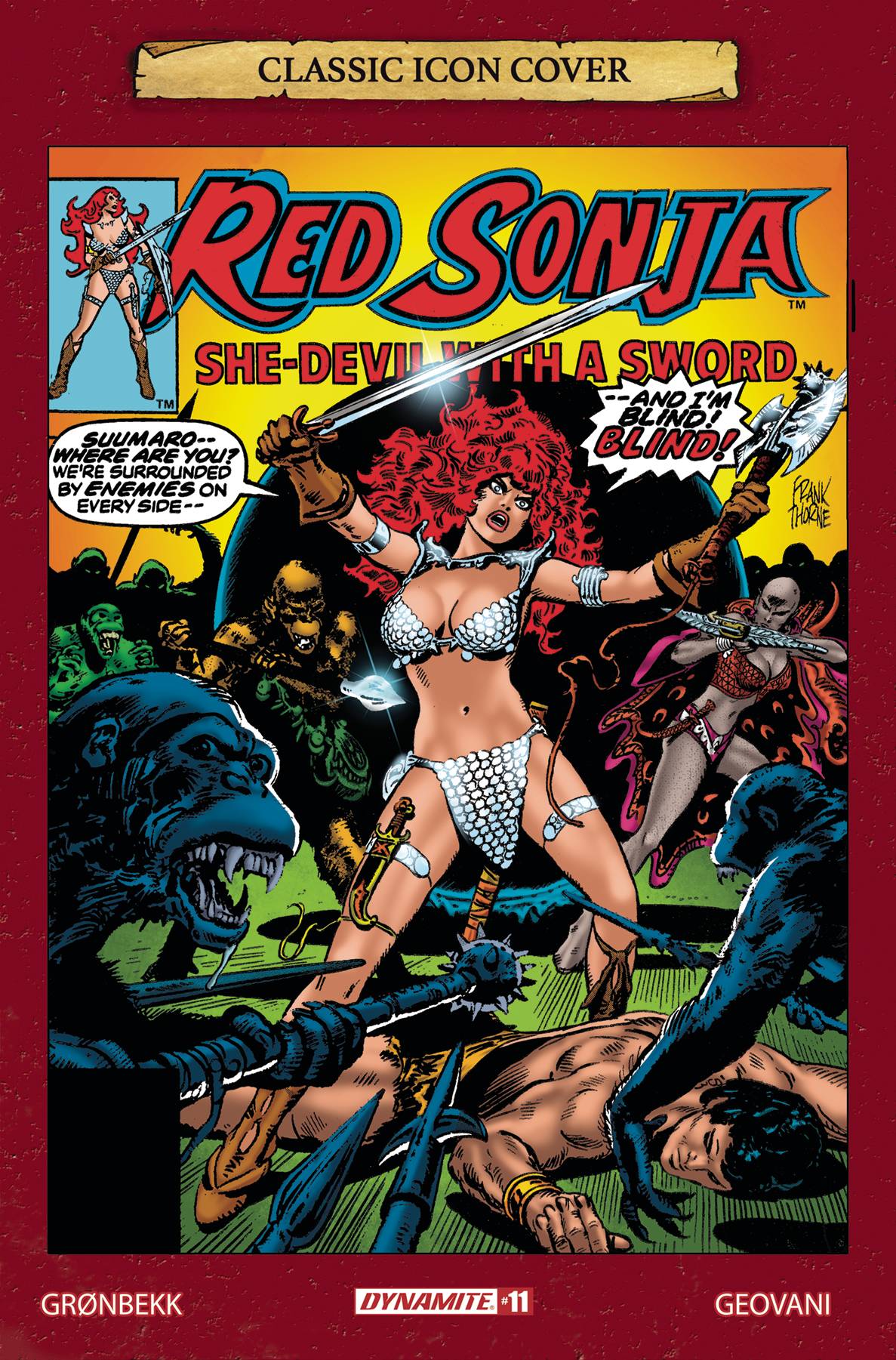 RED SONJA 2023 #11 CVR G 1:10 INCV THORNE ICON