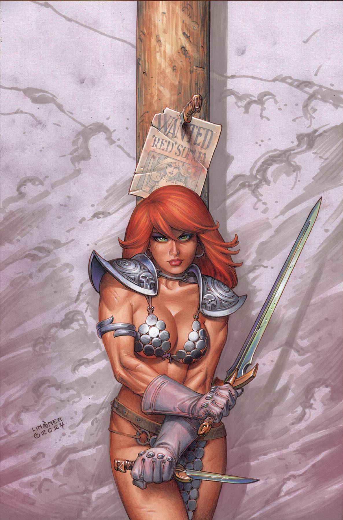 Dynamite Comic Books > Incentives RED SONJA 2023 #14 CVR I 1:15 INCV LINSNER VIRGIN 72513033135914091 JUL240248