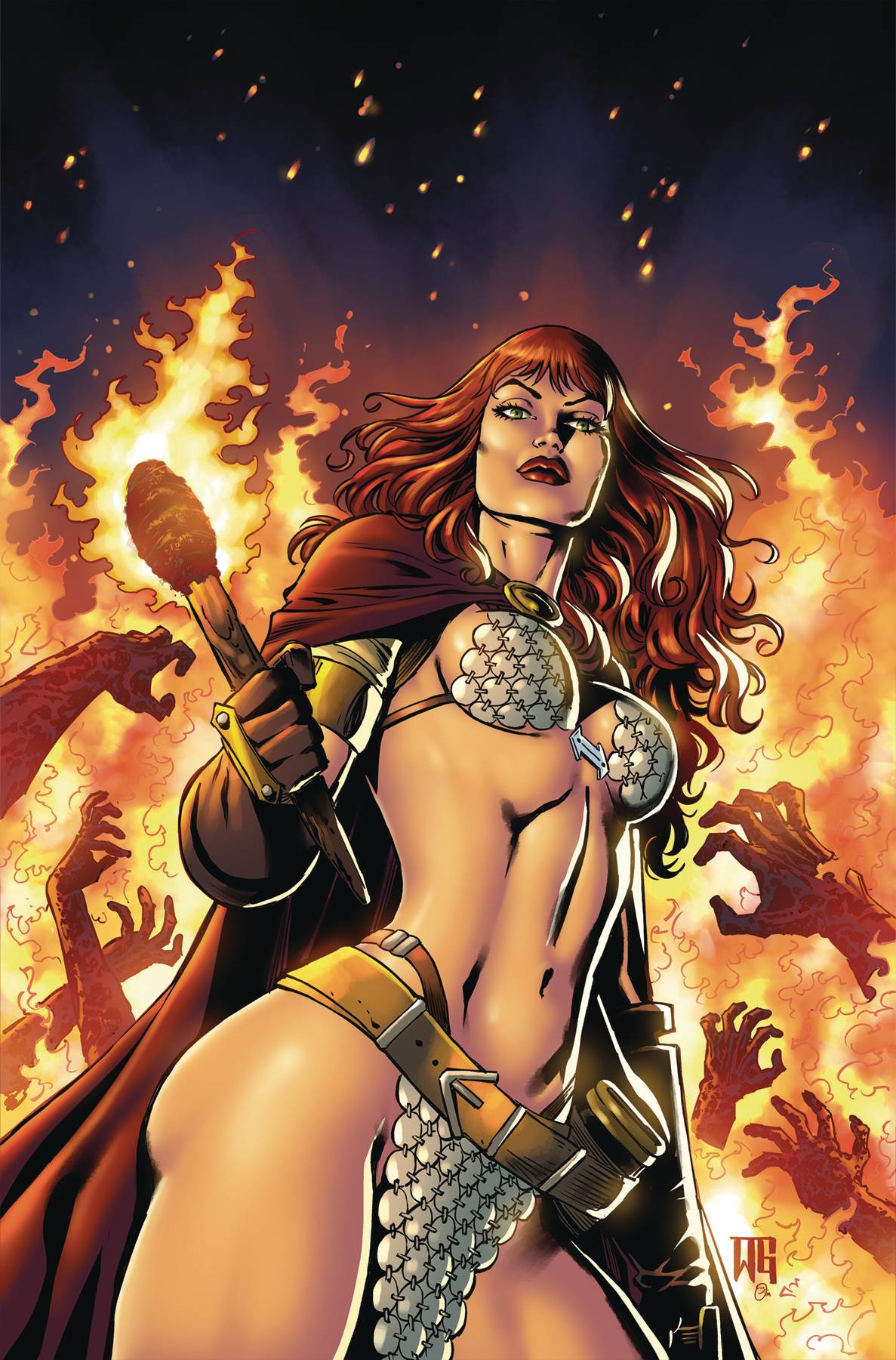 RED SONJA 2023 #16 CVR I 1:15 INCV GEOVANNI VIRGIN