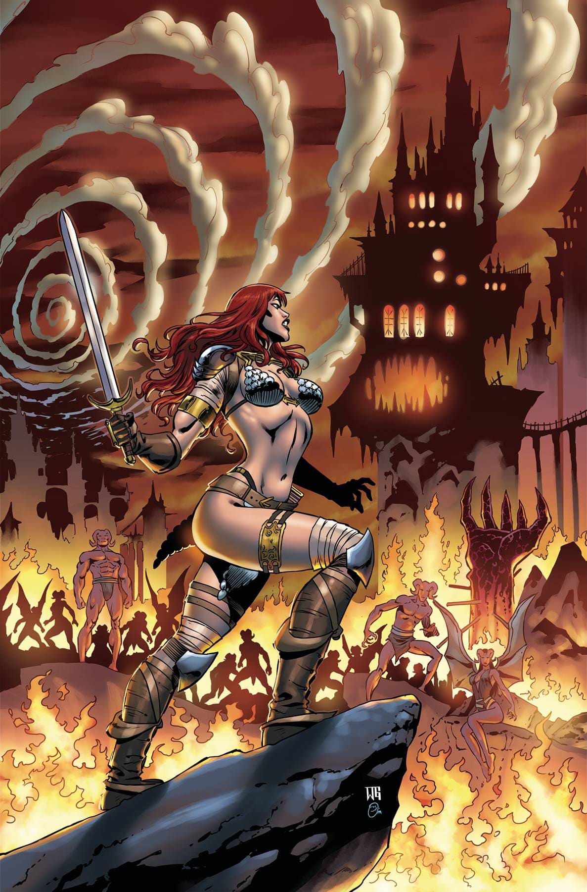 RED SONJA 2023 #17 CVR I 1:15 INCV GEOVANNI VIRGIN