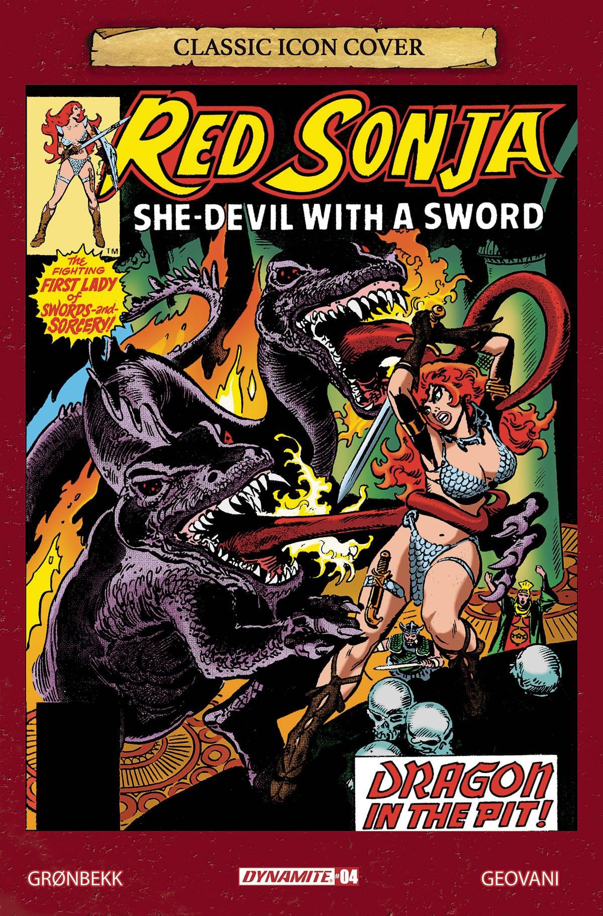 Dynamite Comic Books > Incentives RED SONJA 2023 #4 CVR H 1:10 INCV VAR THORNE ICON 72513033135904081 AUG230340