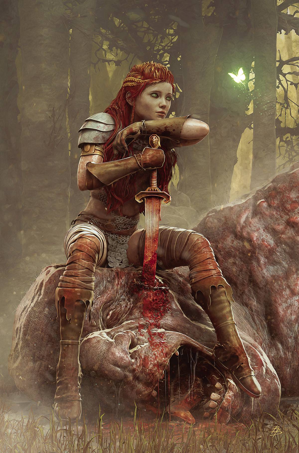 RED SONJA 2023 #4 CVR L 1:15 INCV VAR BARENDS VIRGIN