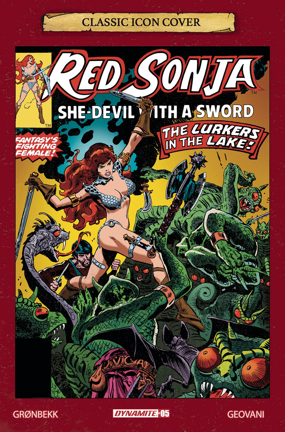 RED SONJA 2023 #5 CVR G 1:10 INCV THORNE ICON