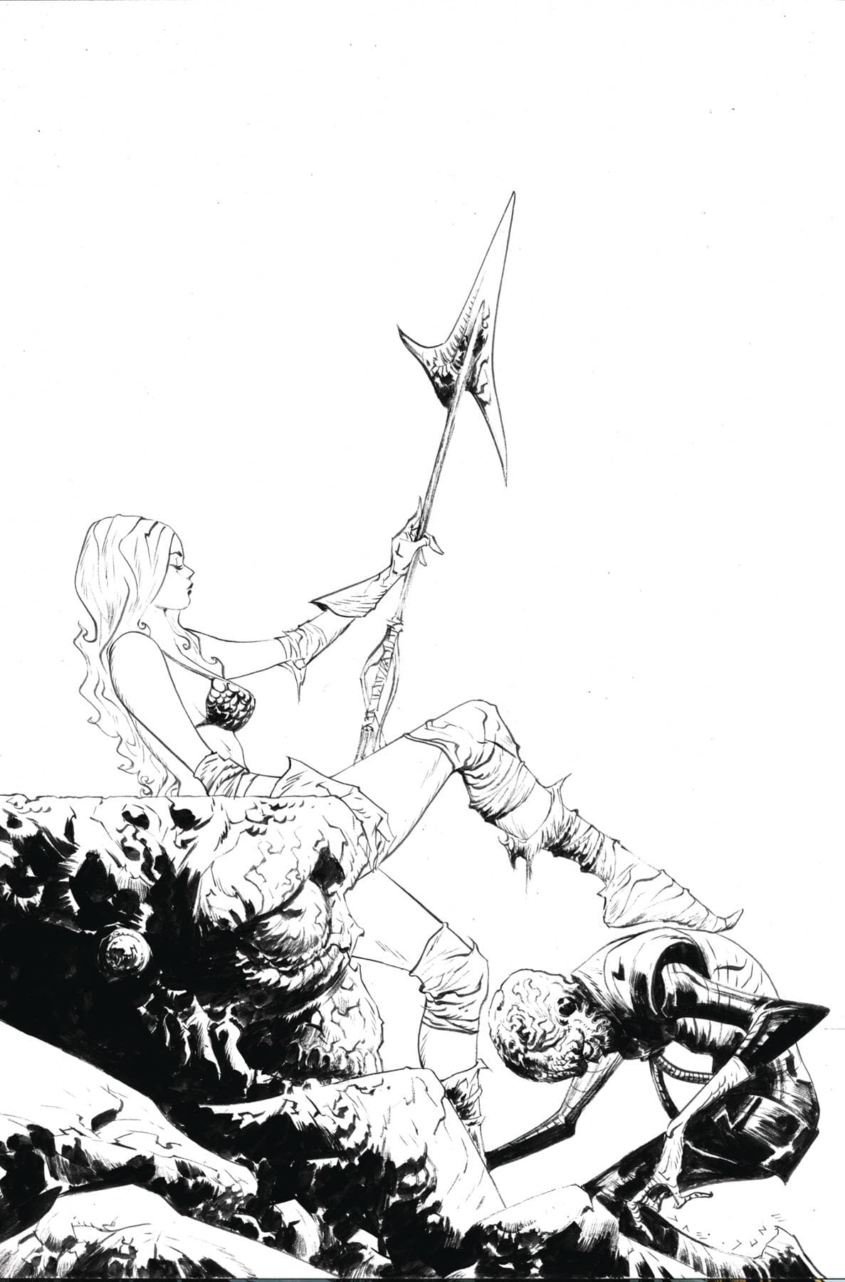 Dynamite Comic Books > Incentives RED SONJA ATTACKS MARS #4 CVR G 1:15 INCV LEE LINE ART VI 72513035355904071 APR250131