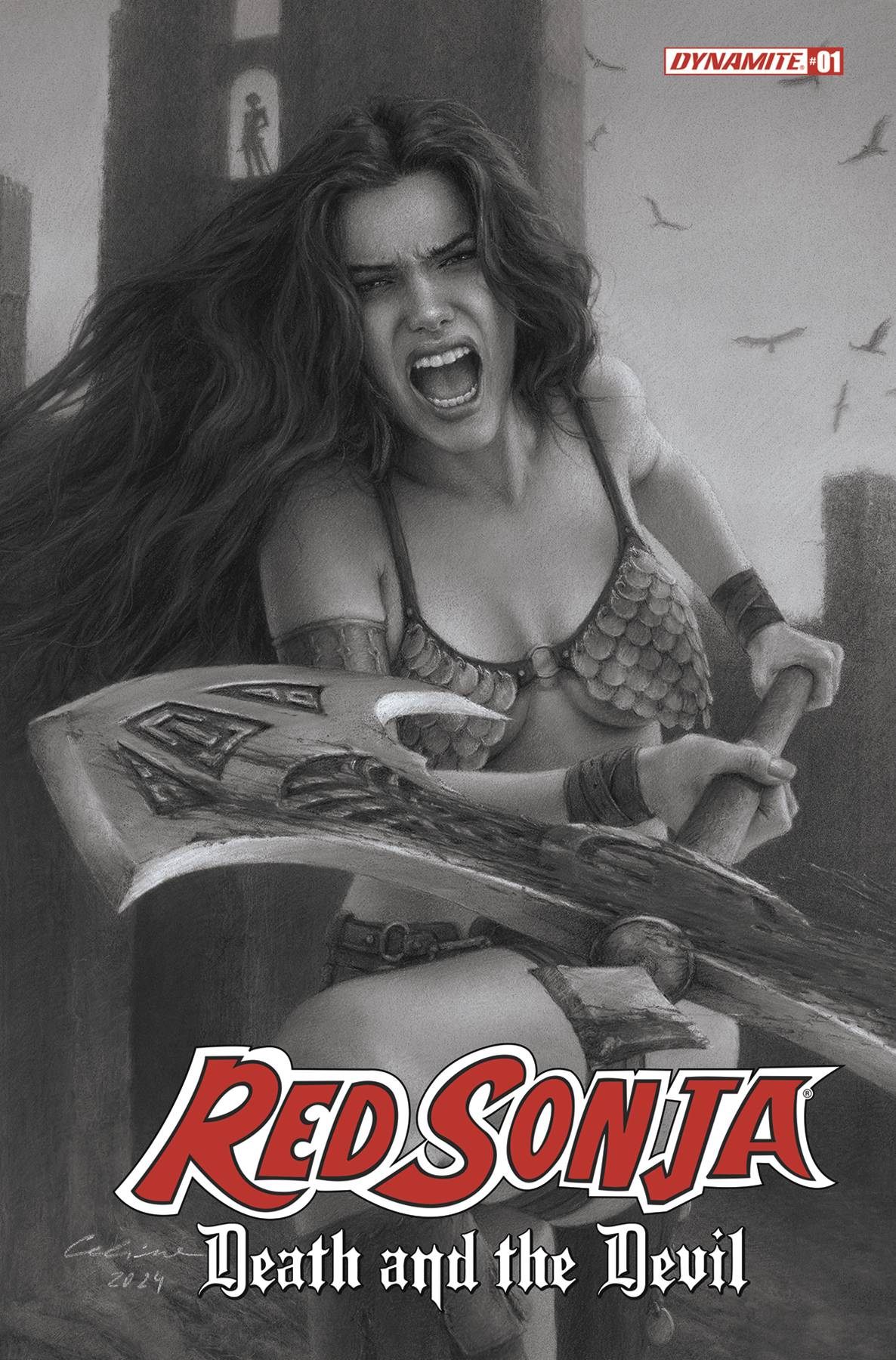 RED SONJA DEATH AND THE DEVIL #1 CVR P 1:20 INCV CELINA B