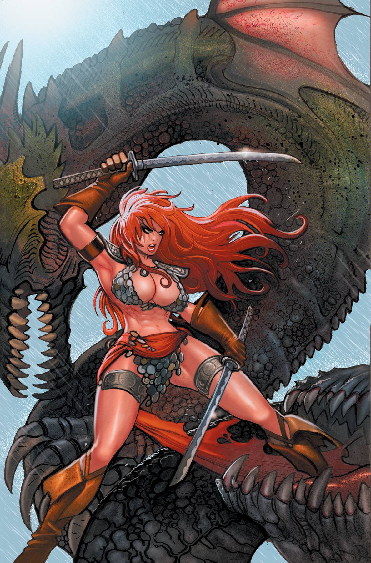 Dynamite Comic Books > Incentives RED SONJA DEATH AND THE DEVIL #1 CVR Q 1:30 INCV MORITAT 72513034851701171 JUL240156