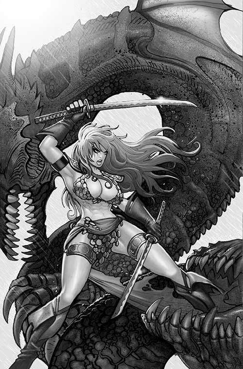 Dynamite Comic Books > Incentives RED SONJA DEATH AND THE DEVIL #1 CVR W FOC 1:10 INCV MORI 72513034851701231 JUN248749