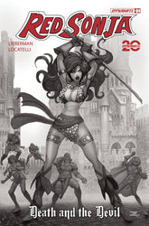 Dynamite Comic Books > Incentives RED SONJA DEATH AND THE DEVIL #4 CVR I 1:20 INCV MORITAT 72513034851704091 OCT240288