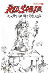 RED SONJA EMPIRE DAMNED #1 CVR M 1:20 INCV LINSNER LINE A