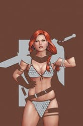 Dynamite Comic Books > Incentives RED SONJA EMPIRE DAMNED #1 CVR T 1:10 INCV FOIL VIRGIN '72513034381901201 JAN248732