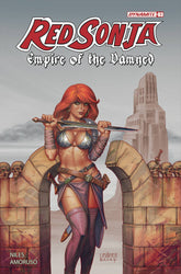 DYNAMITE Comic Books > Incentives RED SONJA EMPIRE DAMNED #3 CVR G 1:10 INCV LINSNER FOIL 72513034381903071 APR240228