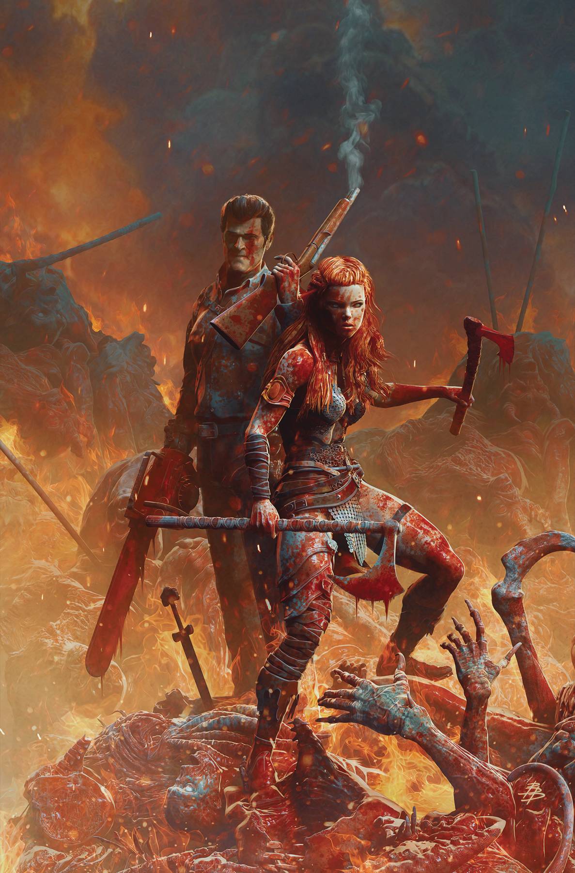 Dynamite Comic Books > Incentives RED SONJA VS AOD #3 CVR J 1:15 INCV BARENDS VIRGIN 72513035478503101 APR250145