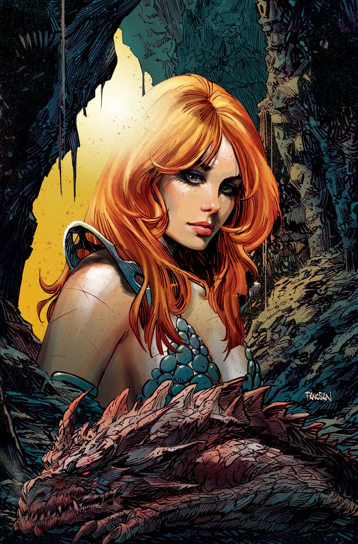 SAVAGE RED SONJA #5 CVR J 1:20 INCV PANOSIAN VIRGIN