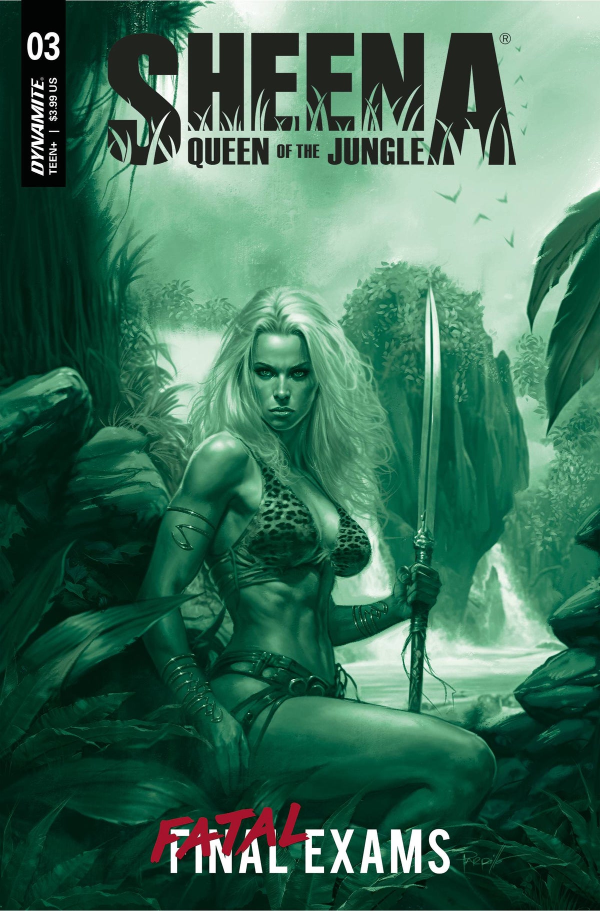 Dynamite Comic Books > Incentives SHEENA QUEEN OF JUNGLE #3 CVR E 1:10 INCV PARRILLO TINT 72513033376603051 SEP230334