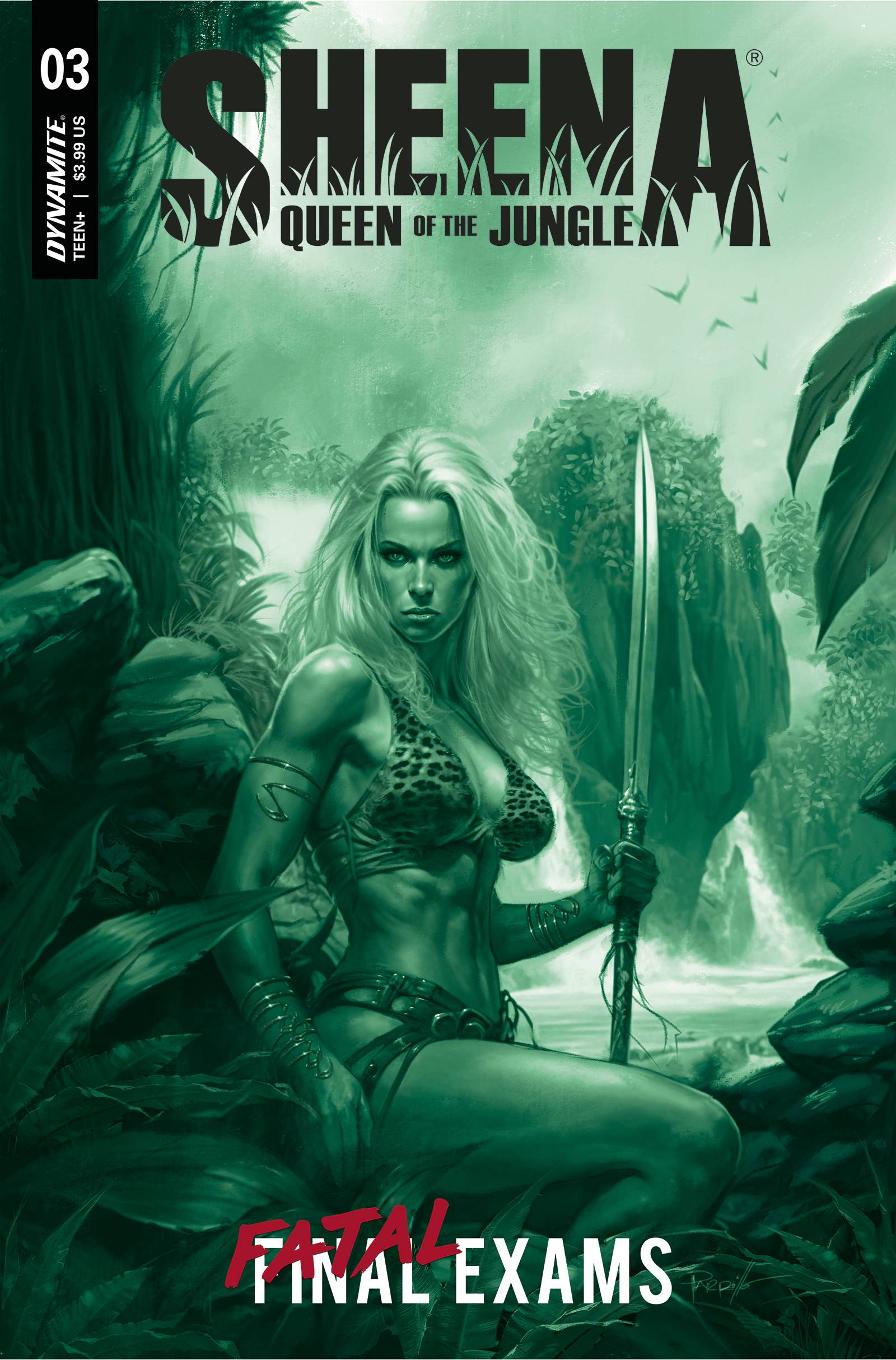 SHEENA QUEEN OF JUNGLE #3 CVR E 1:10 INCV PARRILLO TINT