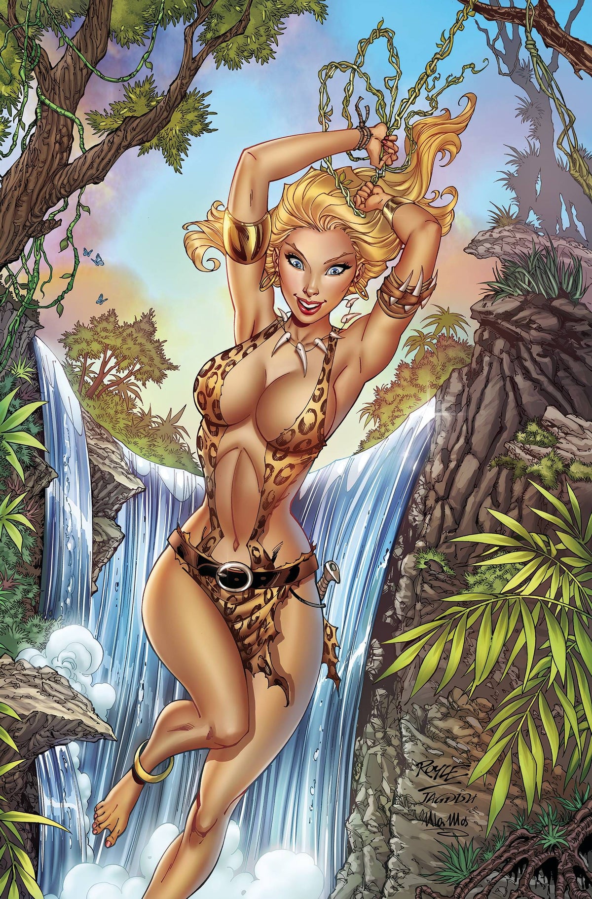 Dynamite Comic Books > Incentives SHEENA QUEEN OF JUNGLE #4 CVR I 1:15 INCV ROYLE VIRGIN 72513033376604091 OCT230373