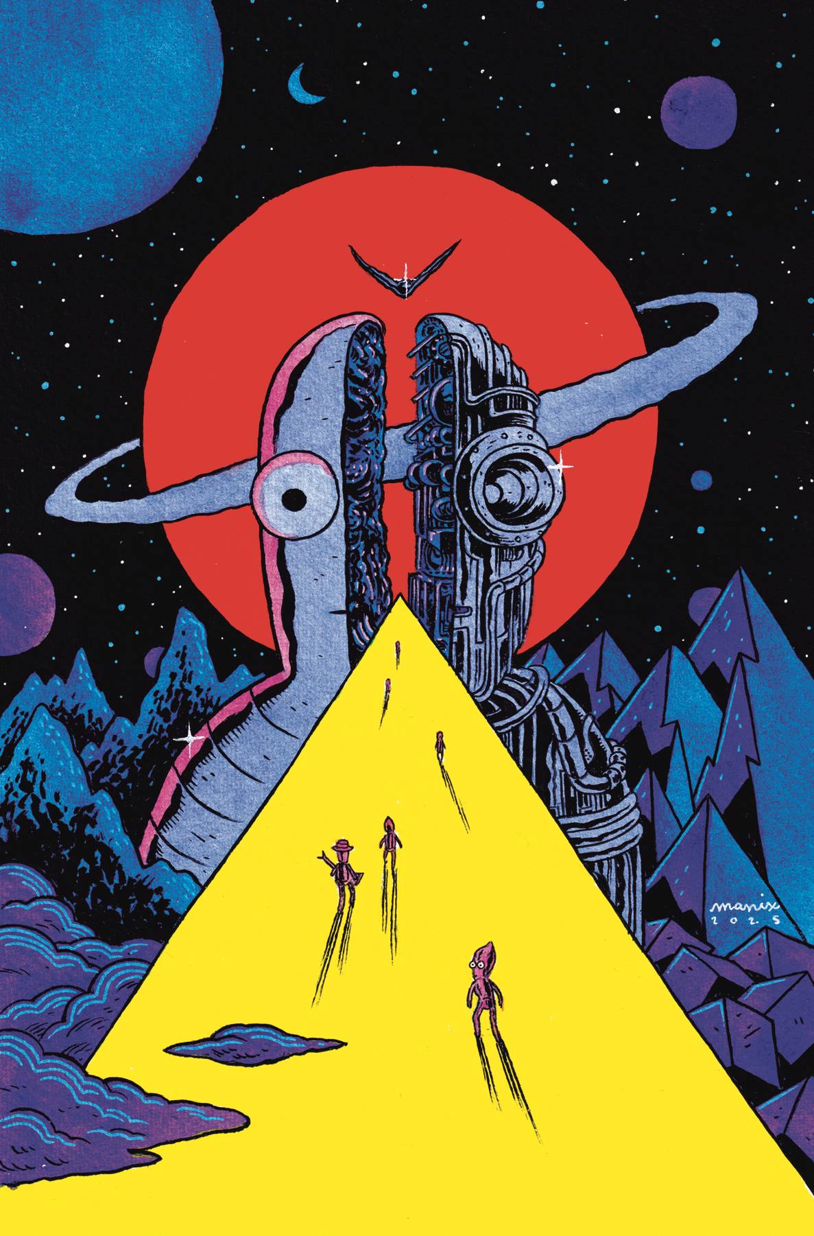 Dynamite Comic Books > Incentives SILVERHAWKS #4 CVR Q 1:15 INCV MANIX VIRGIN 72513035158604171 FEB250311